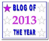 blogger 20-13 award